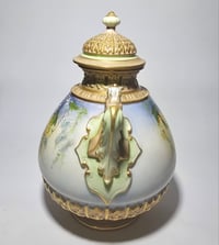 Image 3 of Royal Worcester Pot Pourri Vase and Covers