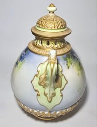 Image 4 of Royal Worcester Pot Pourri Vase and Covers