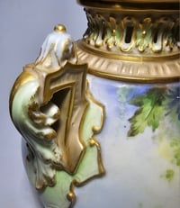 Image 12 of Royal Worcester Pot Pourri Vase and Covers