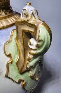 Image 13 of Royal Worcester Pot Pourri Vase and Covers
