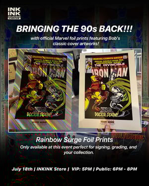 Image of Official Bob Layton Marvel Armor Wars - A3 Print // Bob Layton