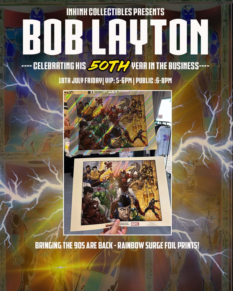 Image of Official Bob Layton Marvel Armor Wars - A3 Print // Bob Layton