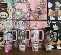 Image 7 of Labubu X Stanley™️ Pink & Gold Limited Edition 40 Oz. Tumbler