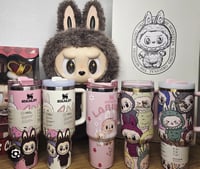 Image 4 of Labubu X Stanley™️ Black & White Limited Edition 40 Oz. Tumbler