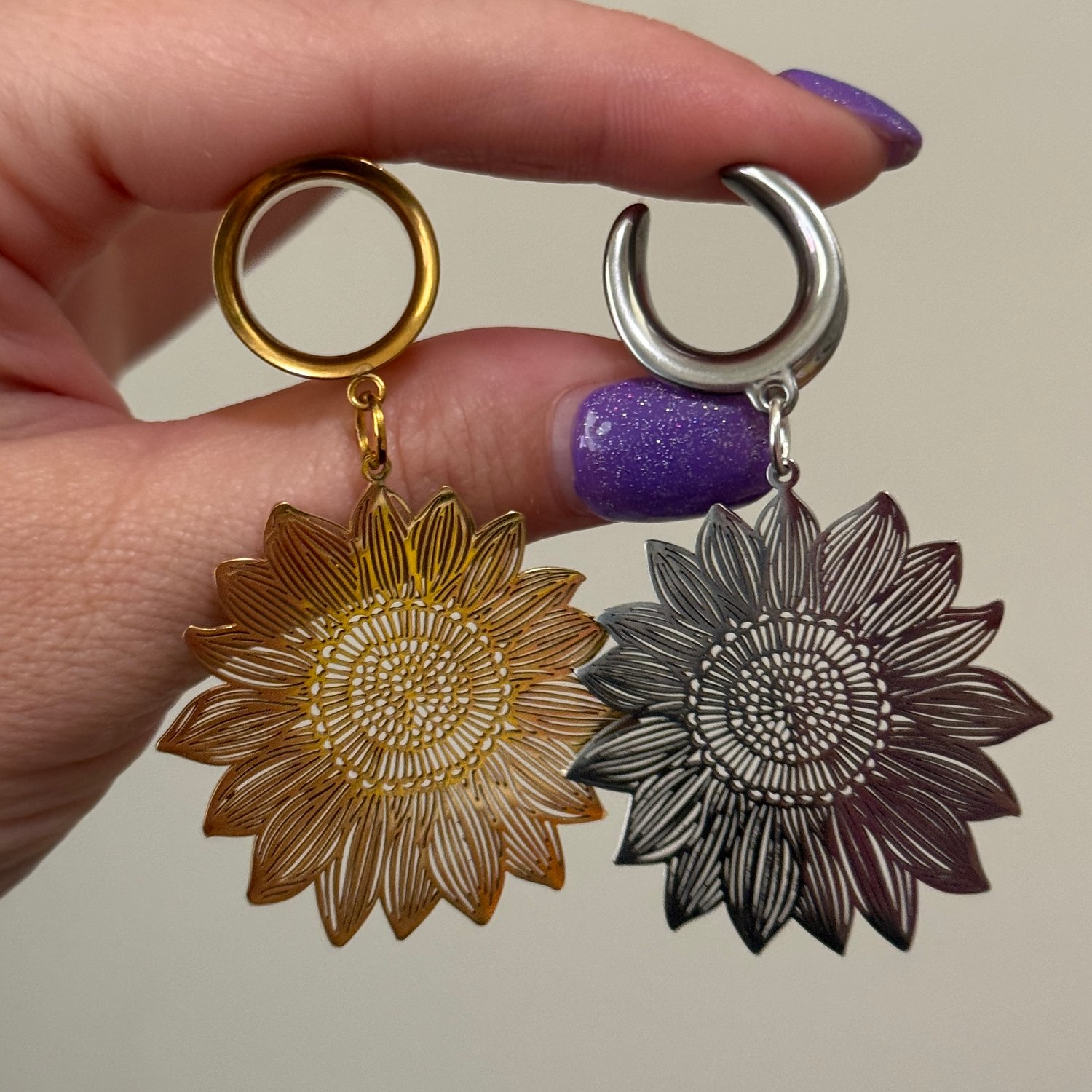 Image of Sunflower Dangles (sizes 4g-2")