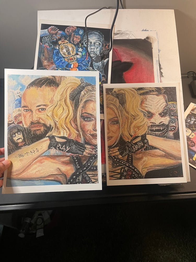 Image of Play & Pain (Alexa Bliss) Print