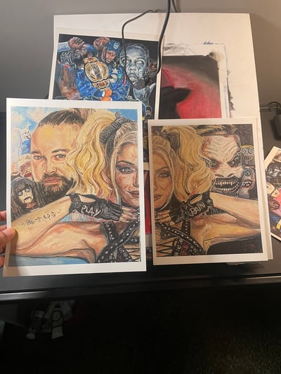 Image of Play & Pain (Alexa Bliss) Print