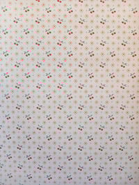 Image 2 of 1990s Vintage Crown Wallpaper Rolls - CottageCore Cherry kitsch Kitchen 80s Flowers - (Set of 2)