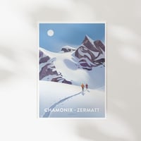 Image 5 of Affiche - la Traversée Chamonix/Zermatt