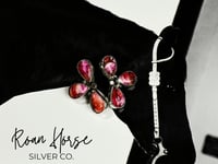 Pink Dahlia clusters