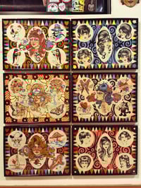 Image 1 of "Sunny Nights" Set of 6 Prints