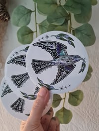 Palestinian Sunbird stickers - in aid of M.AP