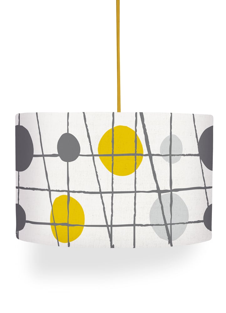 Image of Pavilion Linen Lampshade - Mustard