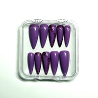 Image 1 of Priklijuojami nagai - Lavender Bloom (Ilgo ilgio)