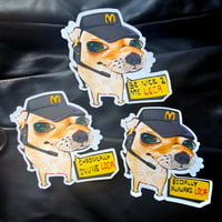 McDog Loca Stickers