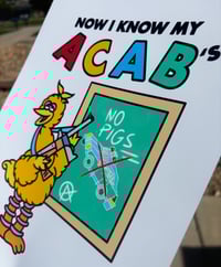 Image 2 of NOW I KNOW MY ACAB’S 8x11 PRINT