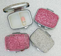 Rhinestone Pill Boxes