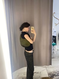 Image 10 of Green Leo hobo bag 