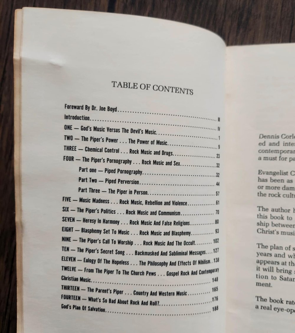 The Pied Piper of Rock Music, by Dennis Corle