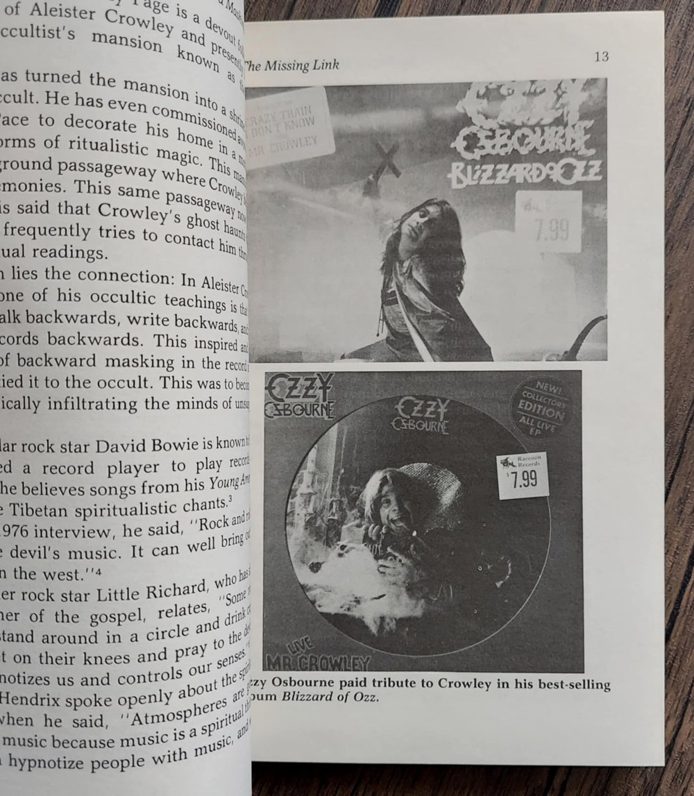 Backward Masking Unmasked: Backward Satanic Messages of Rock and Roll Exposed, by Jacob Aranza