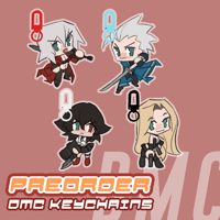 [PRE-ORDER] DMC KEYCHAINS