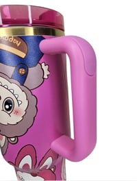 Image 4 of Labubu X Stanley™️ Limited Edition 40 Oz. Tumbler | Pink & Taupe