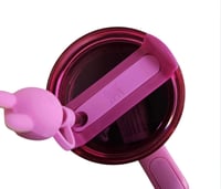 Image 5 of Labubu X Stanley™️ Limited Edition 40 Oz. Tumbler | Pink & Taupe