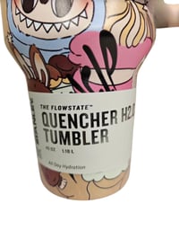 Image 8 of Labubu X Stanley™️ Limited Edition 40 Oz. Tumbler | Pink & Taupe