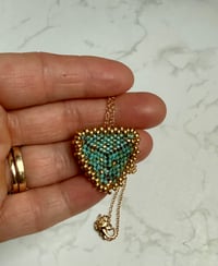 Image 4 of Flat Triangle Blue Gold
