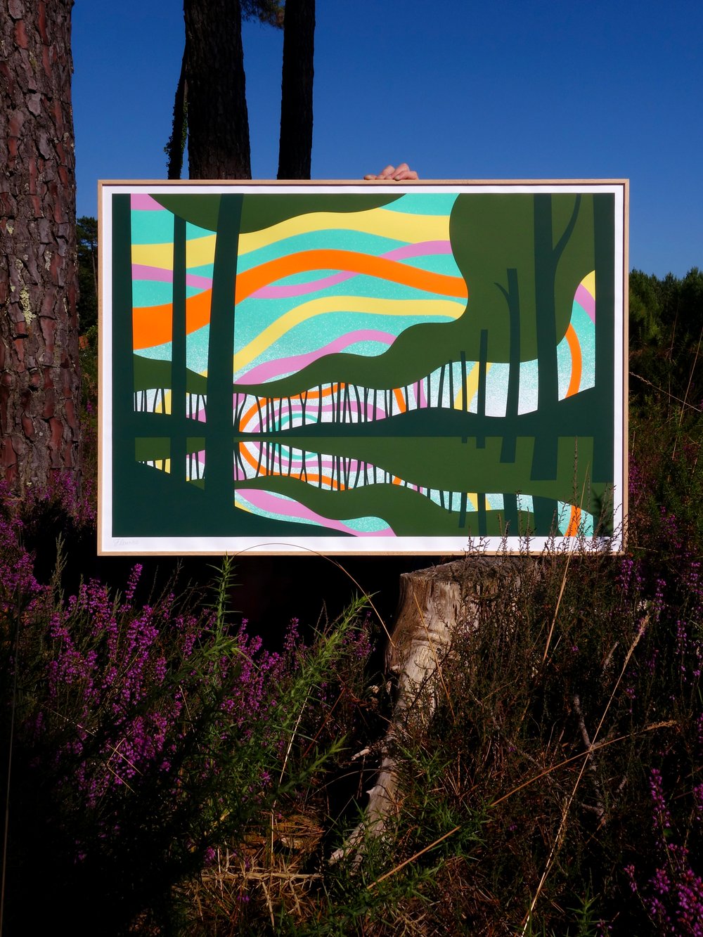 Image of Hulahup - sérigraphie