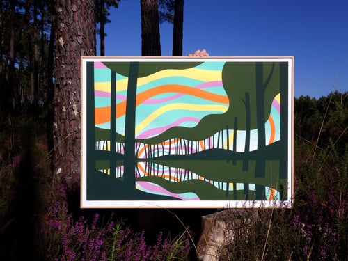 Image of Hulahup - sérigraphie