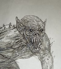 Image 2 of Original Ghoulish artwork: Fiend002