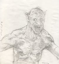 Image 1 of Original Ghoulish artwork: Fiend001