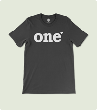 One Love Unisex Short Sleeve Tee -Black