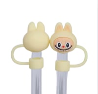 Image 13 of Labubu The Monsters Straw Covers 1-9Pieces | 9 Colors