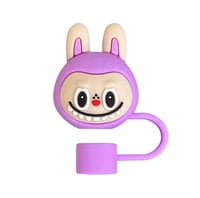 Image 5 of Labubu The Monsters Straw Covers 1-9Pieces | 9 Colors