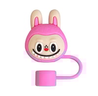 Image 7 of Labubu The Monsters Straw Covers 1-9Pieces | 9 Colors