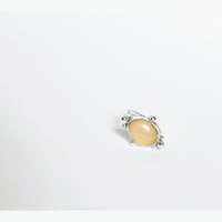 Image 2 of Opal Satalite Coctail Ring- Silver