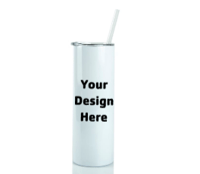 Image 1 of Custom 20oz Skinny Tumbler