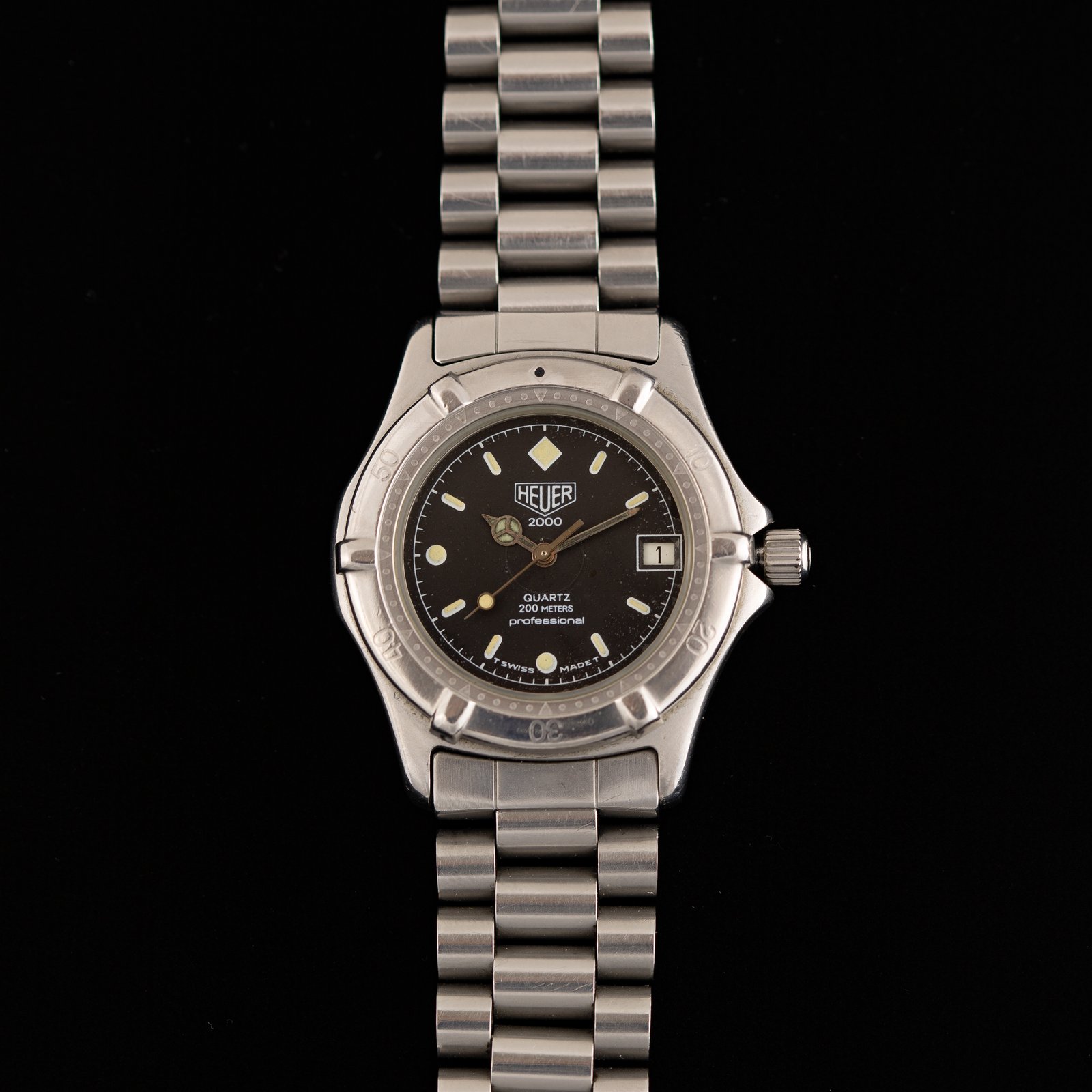1980s Heuer 2000 Professional | Three Hands Vintage