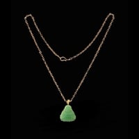 Image 2 of 10 K Classic Happy Buddha Pendant 