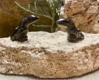 Image 7 of Toucan Beads Peruvian Ceramic Bird Beads Choose Solid Color or Mixed Colors 10 or 14 beads