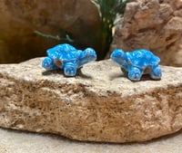 Image 3 of Turtle Beads Peruvian Ceramic Turtle Beads 10 beads Choose from 6 Colors