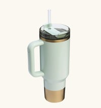 Image 4 of Stanley™️ The Holiday H2.0 FlowState 40 Oz. Tumbler | Gilded Celadon