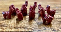 Image 4 of Llama Beads Peruvian Ceramic Large Hole Llama Beads Alpaca 22x20x10mm 10 beads Choose from 5 Colors 