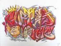 Original Art, "GHOF 30" Freestyle Blackbook Piece