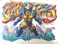 Original Art, "GHOF 41" Freestyle Blackbook Piece