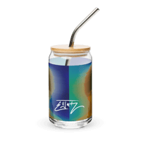 Image 2 of ‘CHANCE ELIJAH’ Can-Shaped Glass Cup