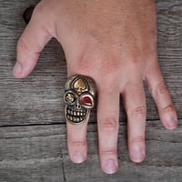 Image 5 of Tony Creed War Skull ring, c. 2000s