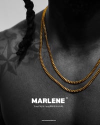 Image 2 of 18k Gold Cuban Chain